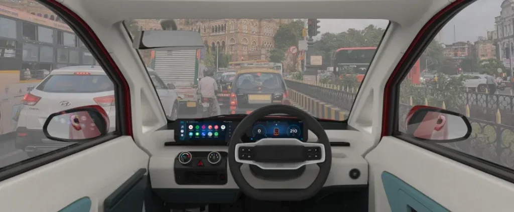 Vayve Eva solar car comes with wide driver visibility